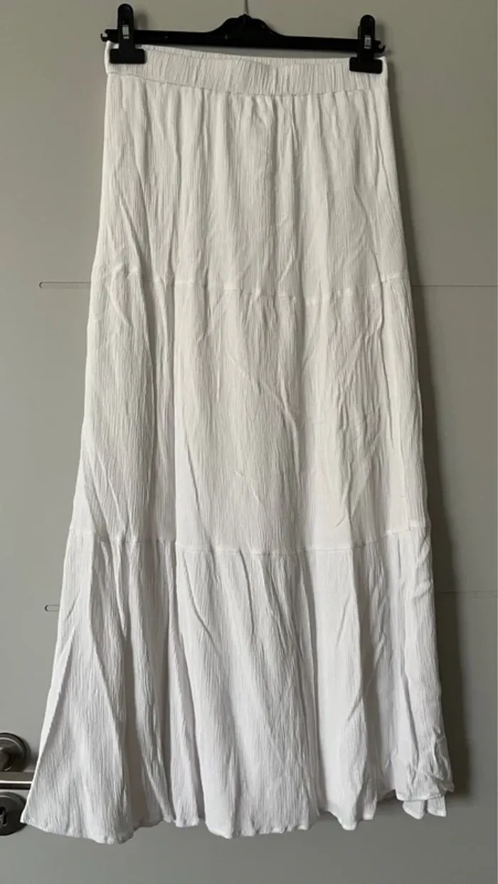 Jupe longue blanche