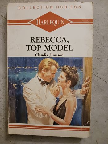 livre  Harlequin Rebecca top model Claudia Jameson