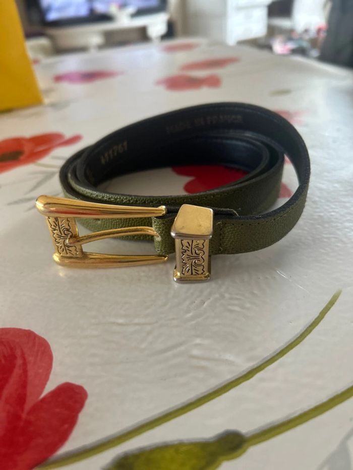 Ceinture en croûte de cuir
