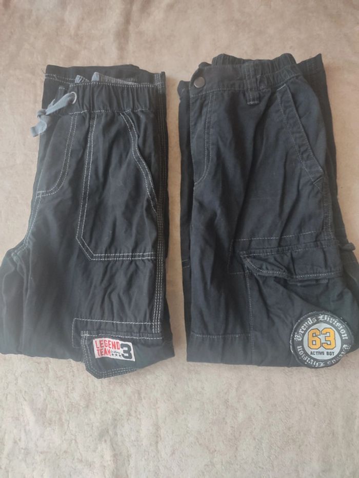 Lot pantalons cargo garçon 8 ans