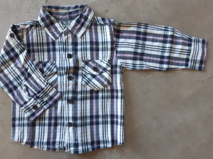 Chemise manches longues