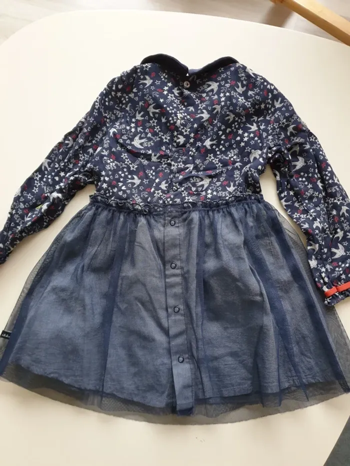 Robe tulle 3 ans 98cm Ikks - photo numéro 2