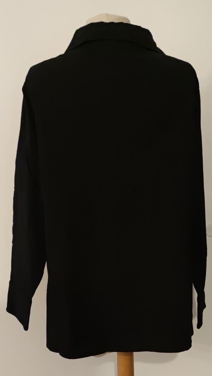 Blouse femme Ikebana – Taille 46/48 – Noire – Bon état - photo numéro 2