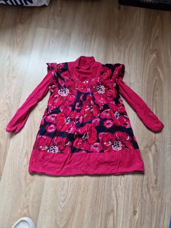 Robe catimini fleuri