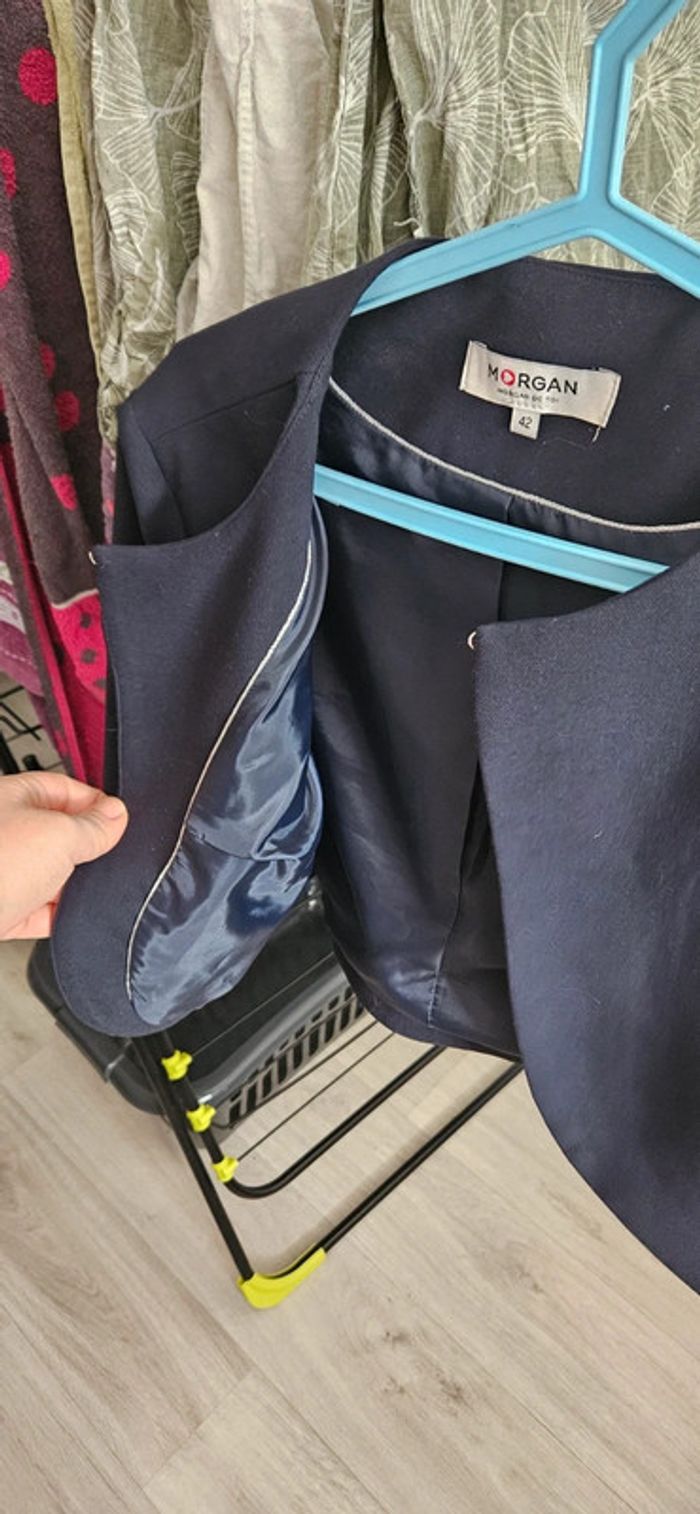 Veste bleu - photo numéro 2