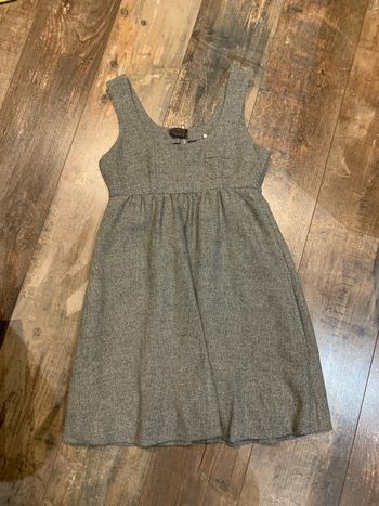 Robe grise scintillante