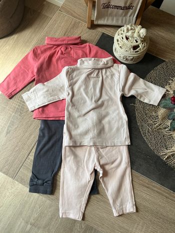 Lot ensemble bébé fille 3 mois