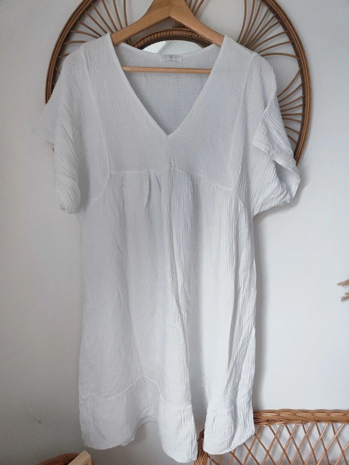 Robe gaz de coton