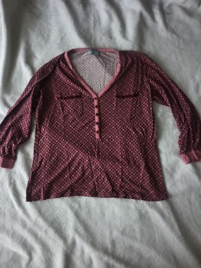 T-shirt manches 3/4