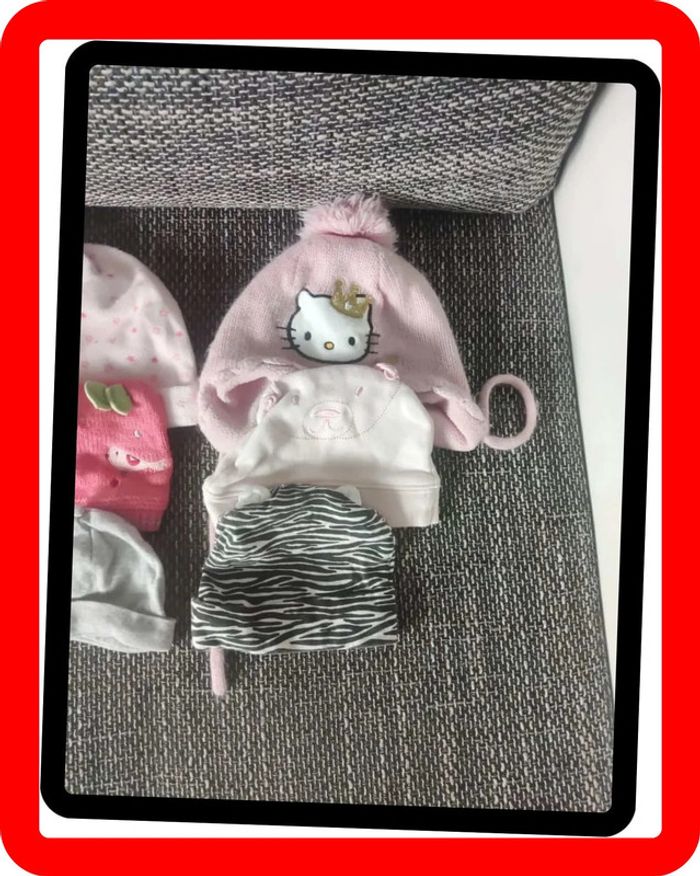 Lot de bonnets naissance - photo numéro 4