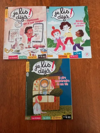 Lot de 3 Je lis déjà !