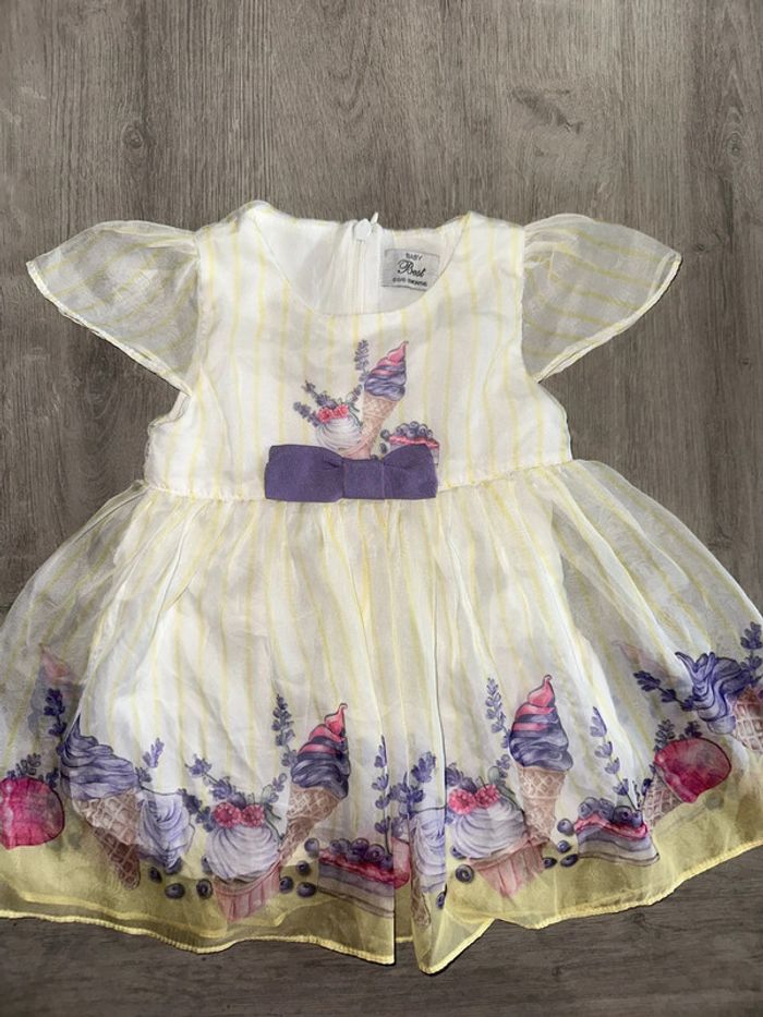 Robe printanière bébé
