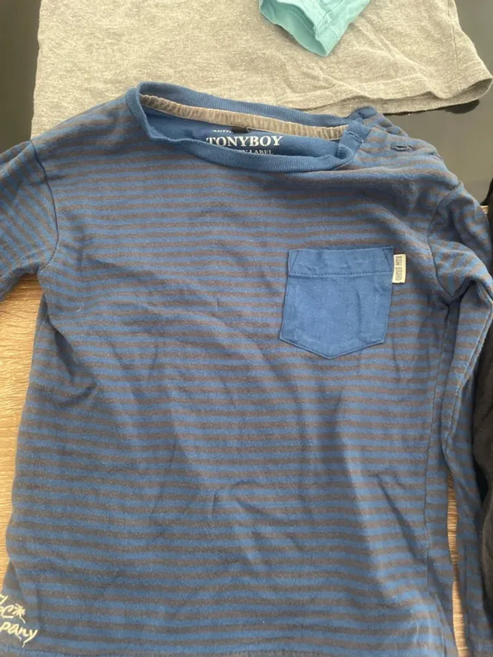 Lot t-shirt manches longues - photo numéro 3