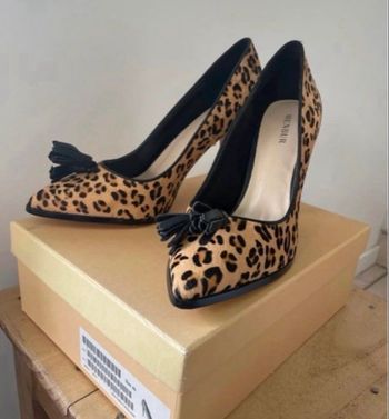 Escarpins léopard Menbur 