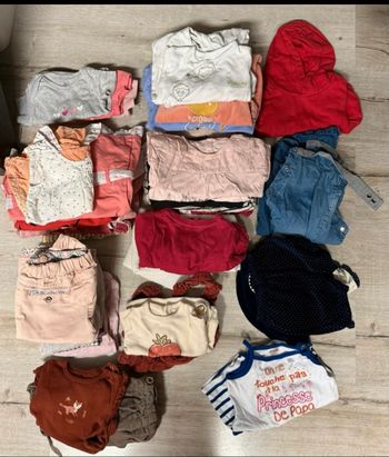 Lot vêtement bébé fille
