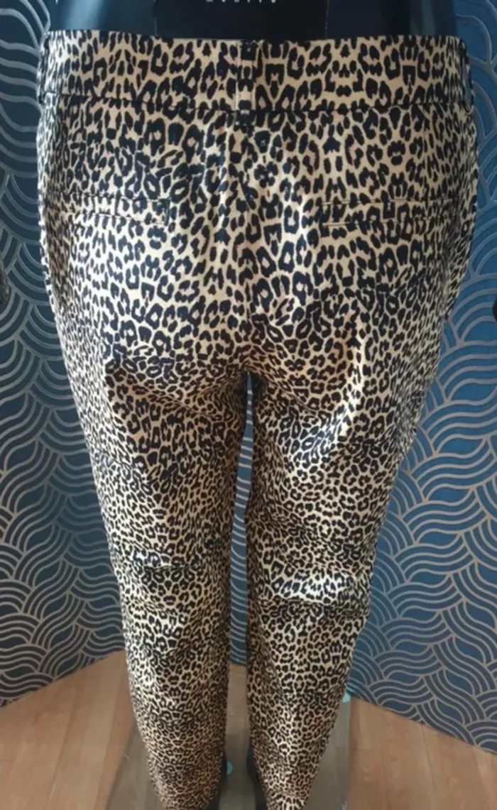Pantalon sexy imprimé Léopard T38 - photo numéro 3