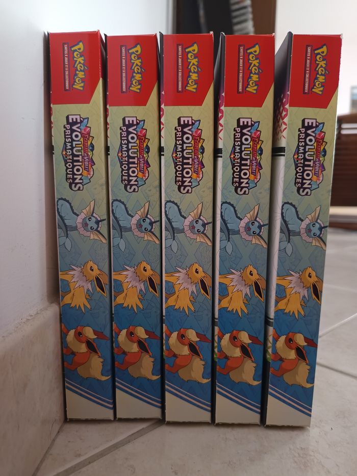 X5 Coffret poster évolution prismatique [NEUF] - photo numéro 3
