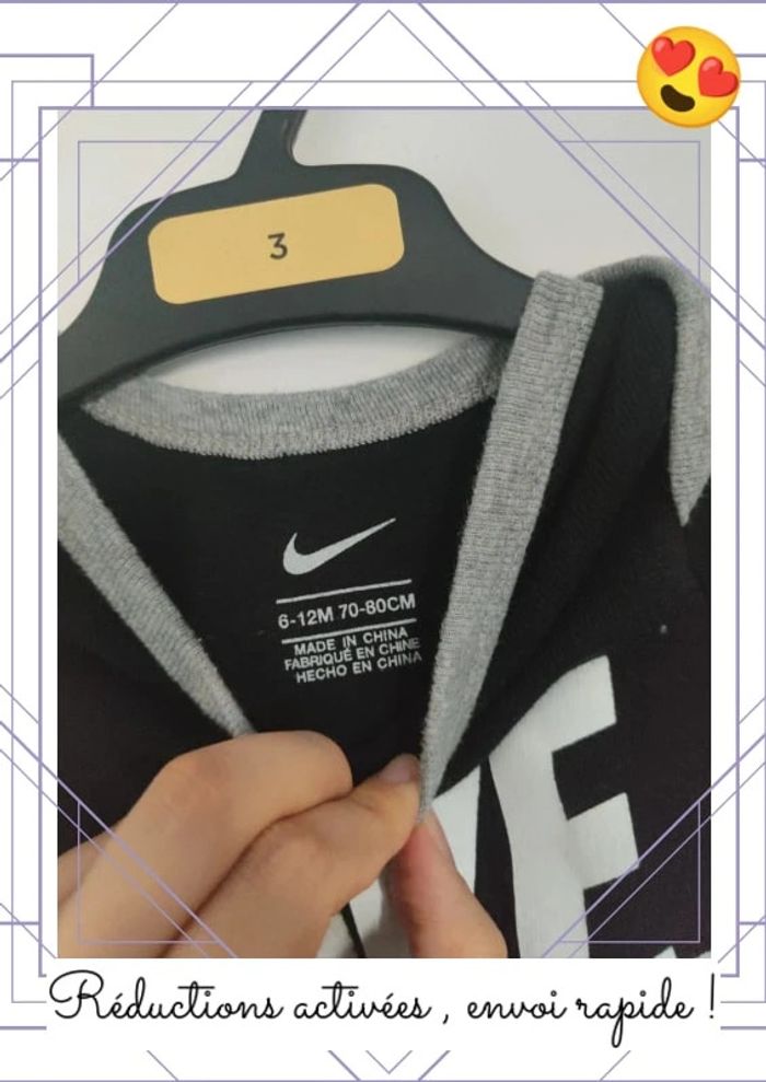 Body Nike 6-12 mois - photo numéro 3