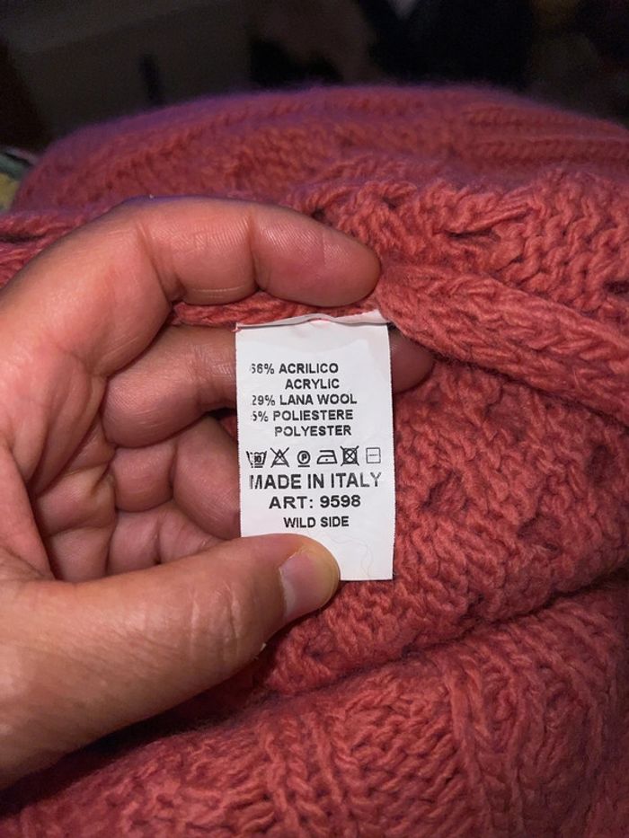 Pull Torsadée Maille Ajourée Taille Unique - photo numéro 9