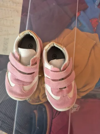 Basket rose petite fille