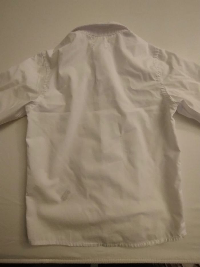 Chemise blanche manches longues 6 ans Gémo - photo numéro 10