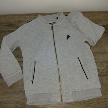 IKKS - gilet zippé gris 5 ans