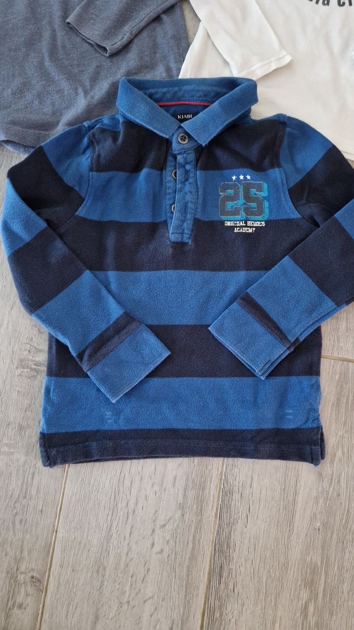 Lot de 5 tee shirt manches longues, taille 5 ans - photo numéro 3