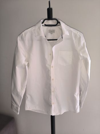Chemise blanche neuve Cyrillus T12 ans 