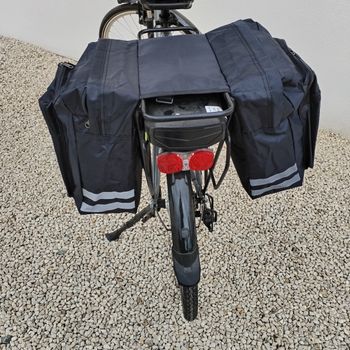 😎 Sacoche 30 litre vélo double neuve imperméable – grande capacité