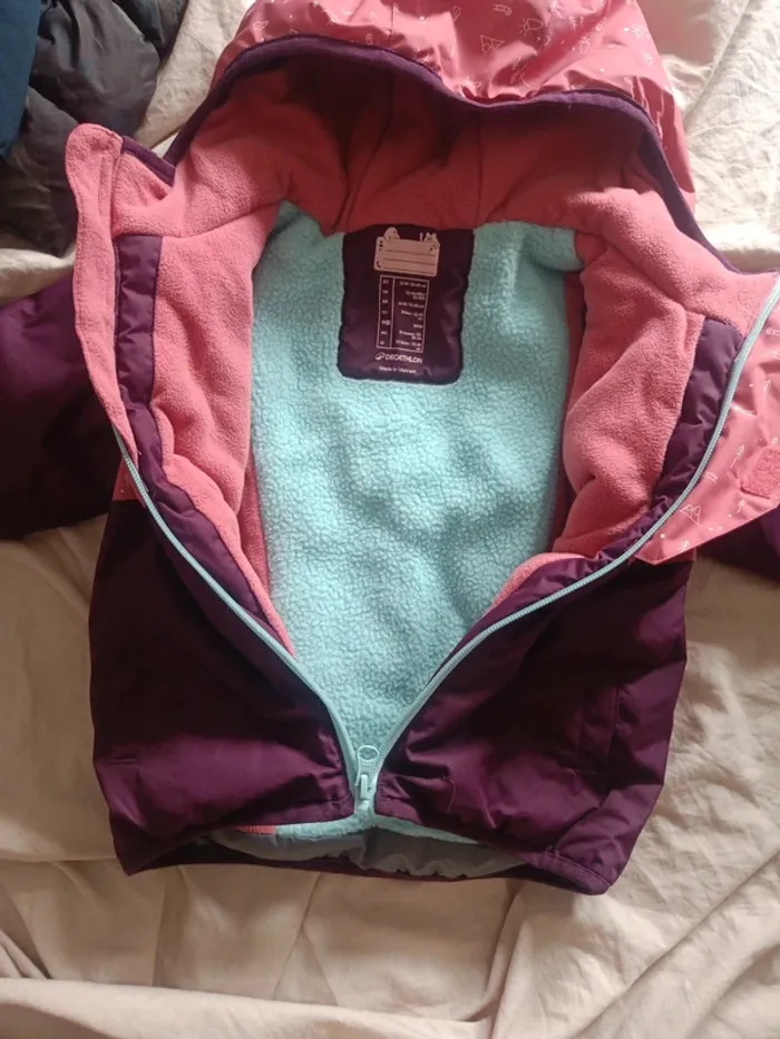 Blouson de ski neige impermeable et polaire a l interieur neuf jamais porter wedze - photo numéro 11