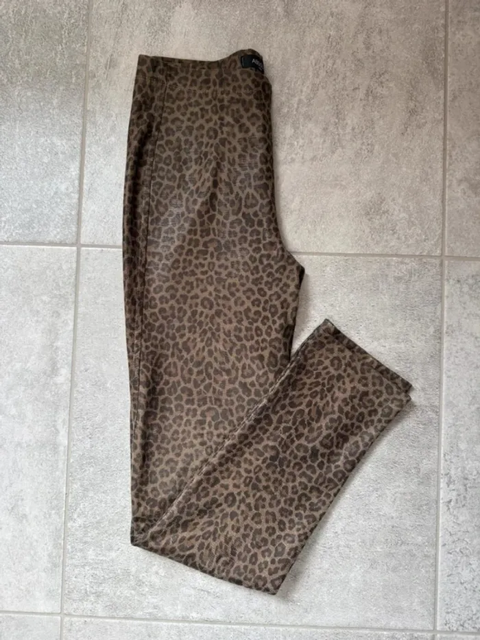 Legging Absolu Paris léopard femme taille 38 super état