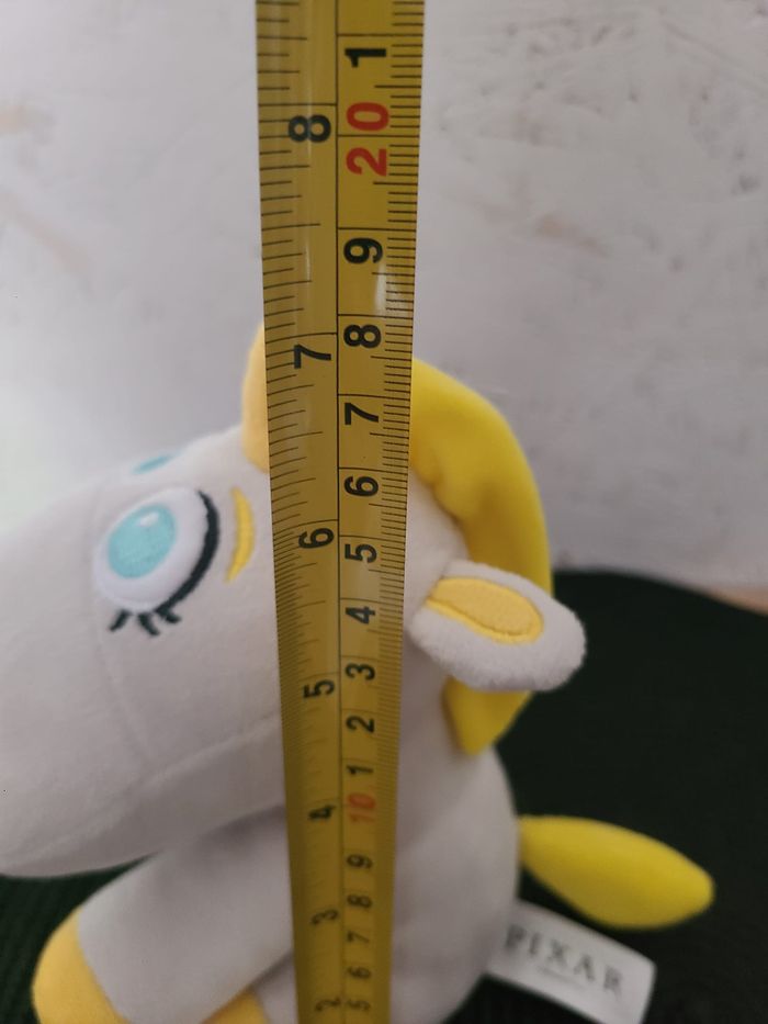 Peluche Licorne Gris Jaune Toy Story 3 DISNEY PIXAR 15 cm - photo numéro 2