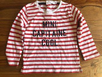 T shirt teeshirt manche longue enfant bébé garçon Baby by Gémo 18 mois