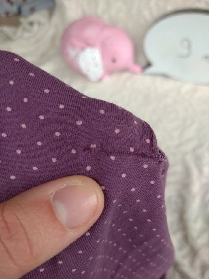 Sous pull col roulé à pois Fille 9 mois In Extenso - photo numéro 10