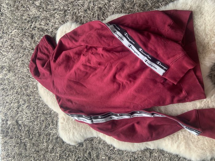 Pull champion homme enfant M bordeaux - photo numéro 6