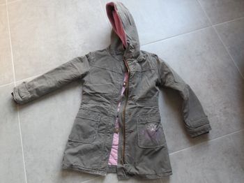 Manteau hiver chaud doublé fille 10 ans