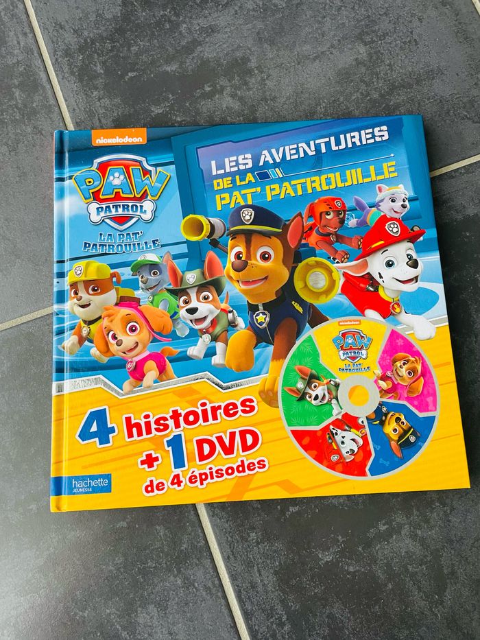 Livre Pat patrouille avec DVD