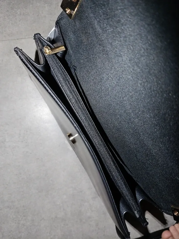 Sac noir et doré New Look - photo numéro 5