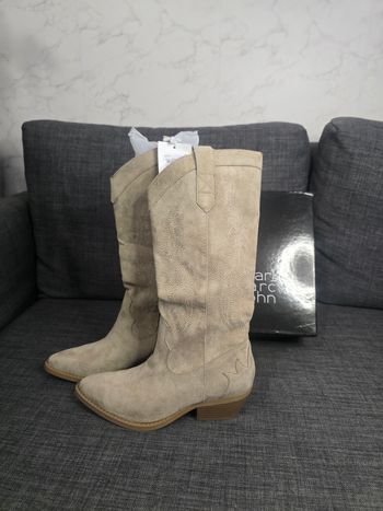 Bottes cowboy taille 37 