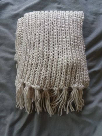 Echarpe hiver blanc