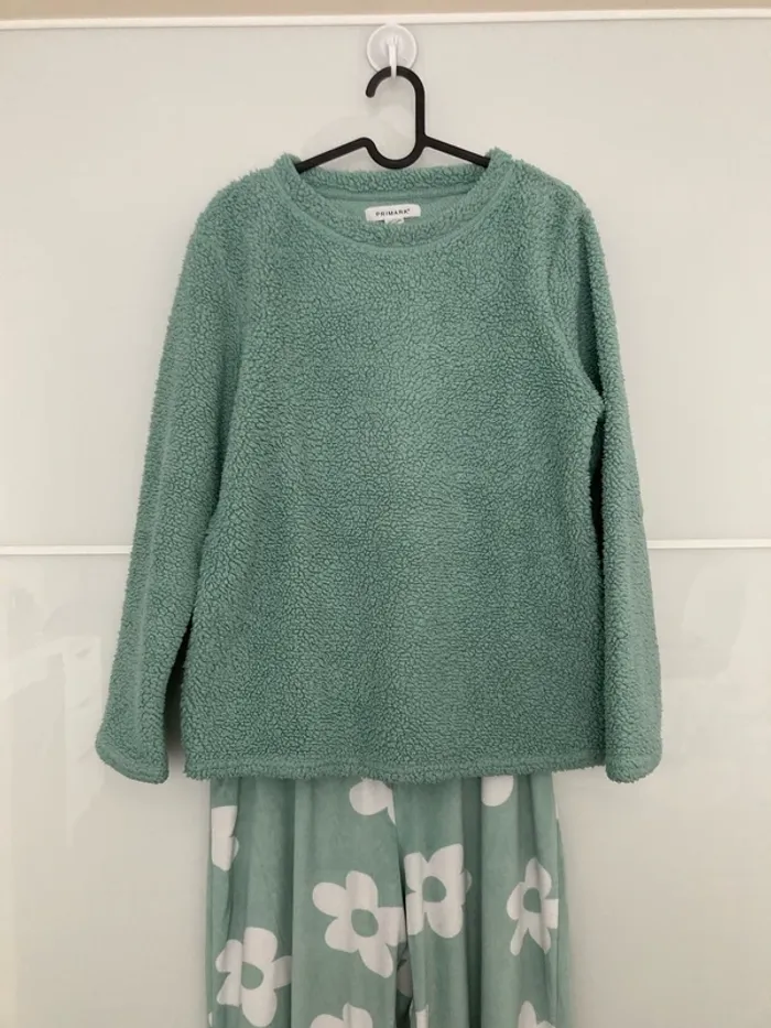 Ensemble pyjama vert mint