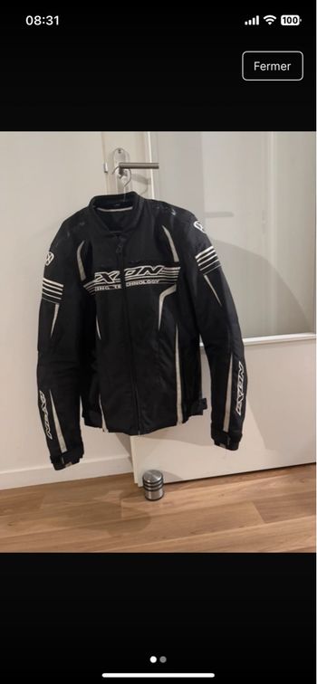 Manteau moto
