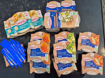 Lot de plats Babybio