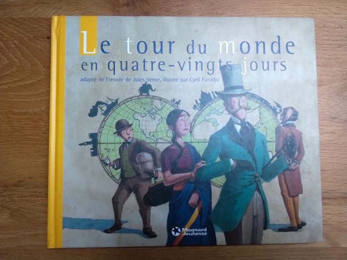Livre Le tour du monde en 80 jours