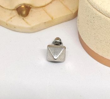 Boucles d'oreilles argentées