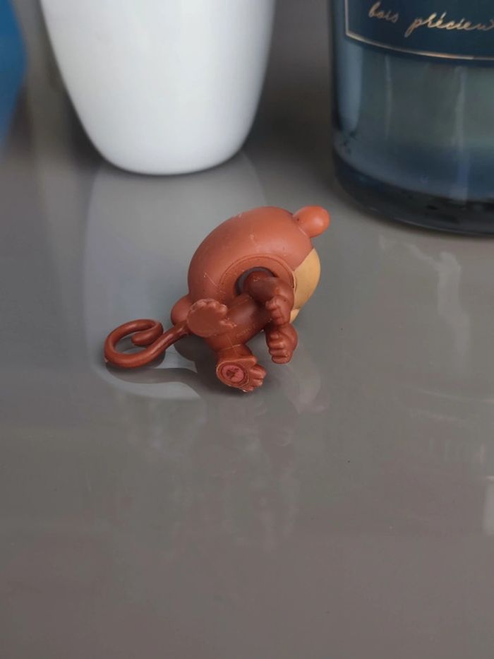Littlest Pet Shop #56 brown monkey chimpanzee - photo numéro 3