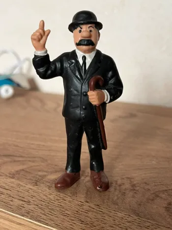 Figurine dupond tintin