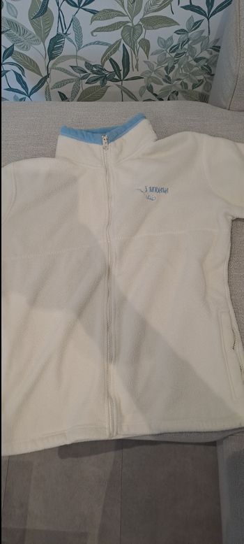 Veste polaire à capuche