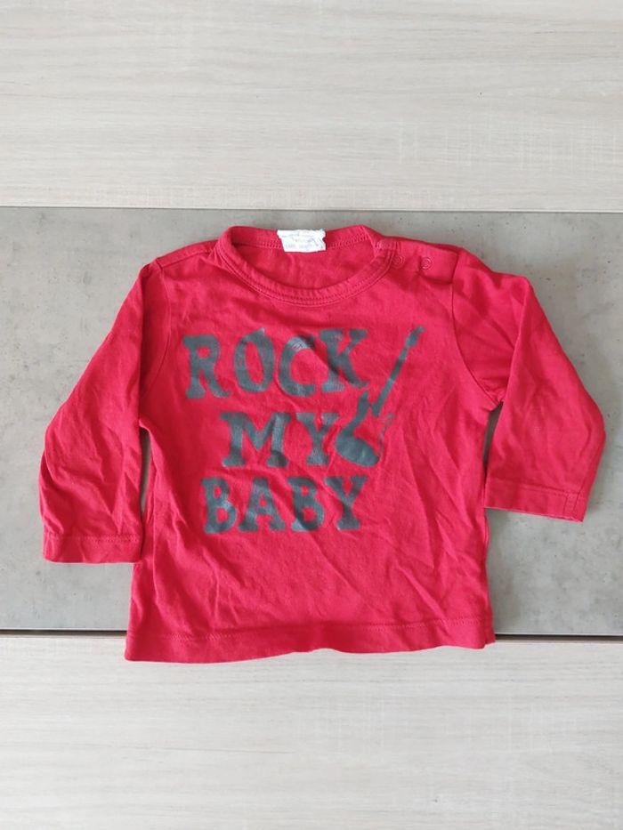 Tee-shirt manches longues / Kitchoun/ 9 mois