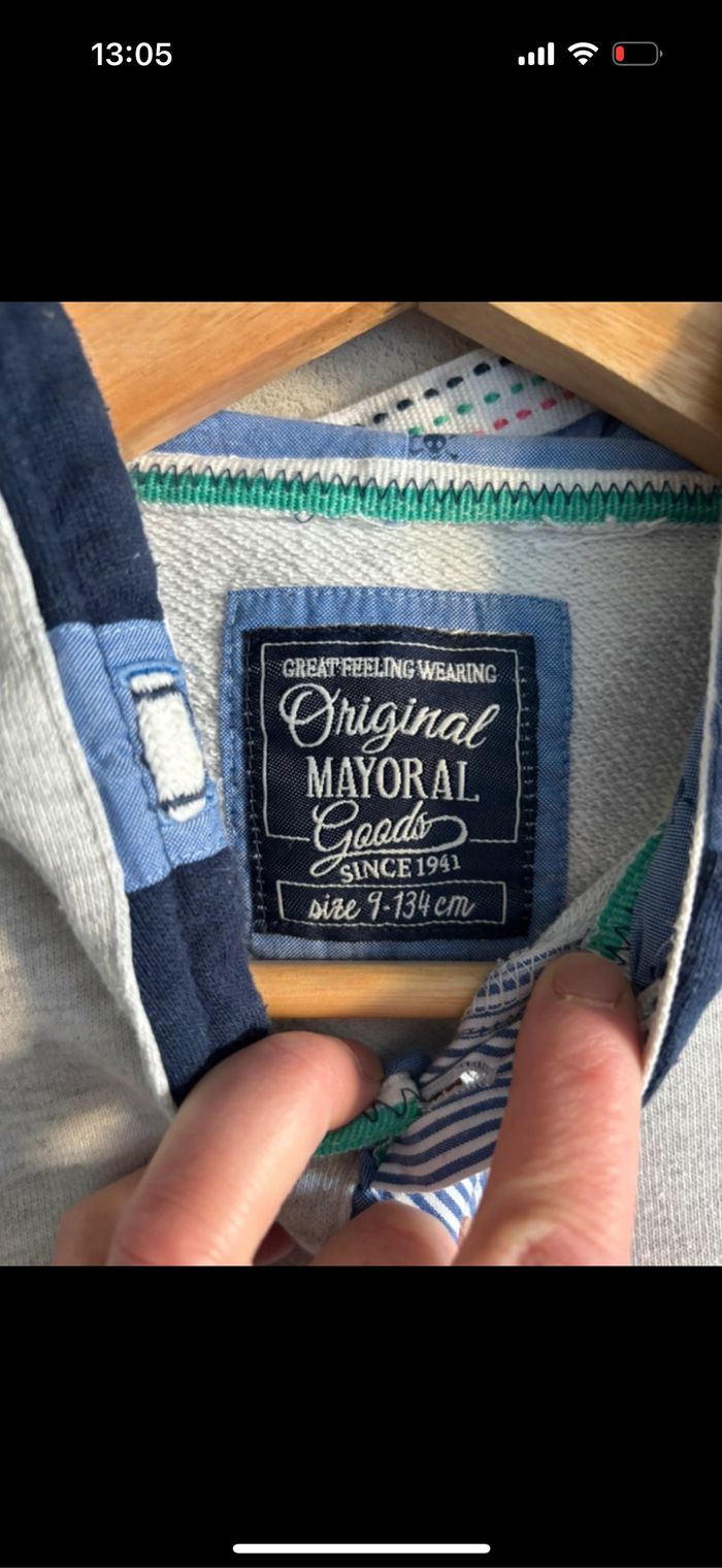 Pull mayoral taille 9 ans - photo numéro 3